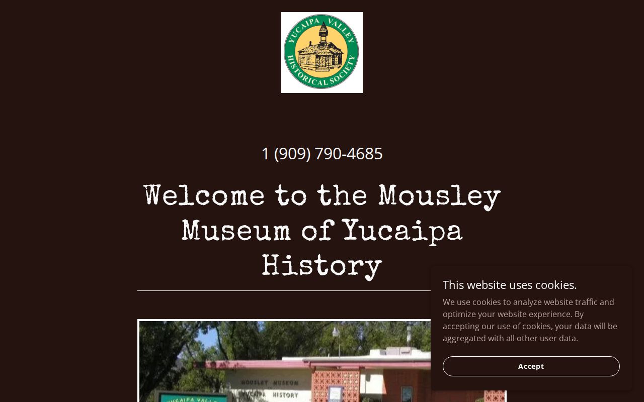 Mousley Museum and Yucaipa Valley Historical Society resource for city history research